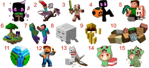 PODKŁADKA POD MYSZ NA BIURKO MINECRAFT PREZENT URODZINY WŁASNY NADRUK IMIE