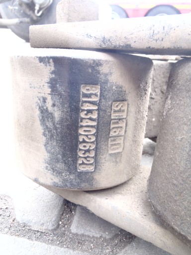 Пружина передняя MAN TGX TGS TGA 81434026328
