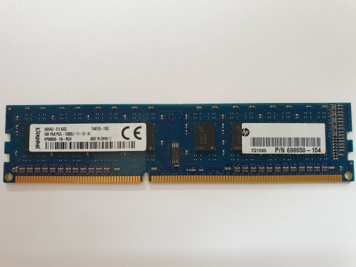 PAMIĘĆ 4GB DDR3 DIMM KOMPUTER 1600MHz PC3 12800U