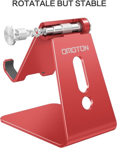 Регулируемая подставка для мобильного телефона OMOTON Aluminium De