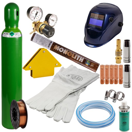 MIGOMAT MAGNUM WELDING MACHINE 200/2 200a полуавтоматический сварочный аппарат 230/400В комплект 1