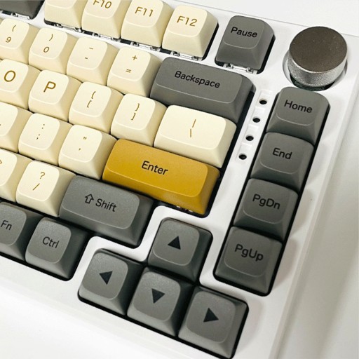 Колпачки для клавиш из ПБТ, блестящие, с мотивом XDA, высота, термосублимация, 125 клавиш, механика