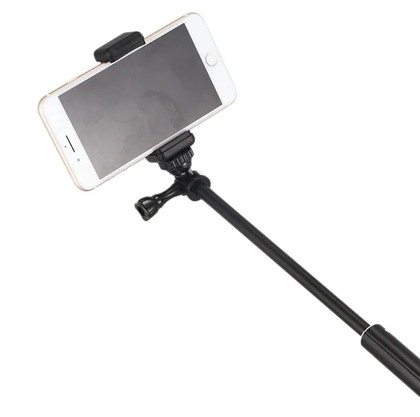 ТВЕРДЫЙ длинный держатель-монопод для телефона GoPro 12 11 osmo Eken