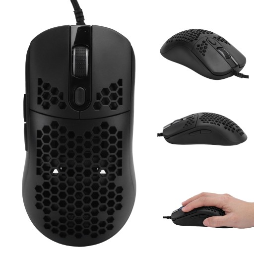 Мышь hxsjx600, геймерская, проводная, компьютерная мышь, RGB, dpi, 800/1600/2400/3200/48