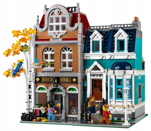 LEGO Creator Expert 10270 Трехэтажный книжный магазин Многоквартирный дом Модульное здание