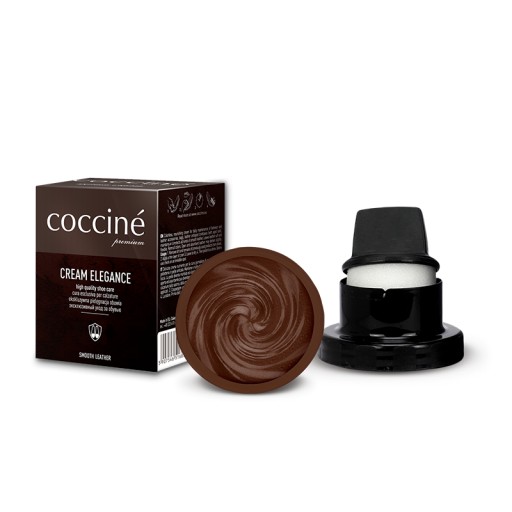 COCCINE CREAM ELEGANCE PASTA DO SKÓR OBUWIA BUTÓW 71 CZEKOLADA