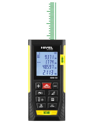 Лазерный дальномер Nivel System HDM-5G, 50 м