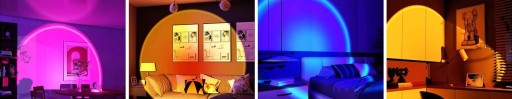 СВЕТОДИОДНАЯ ЛАМПА SUNSET RGBW SUNSET REMOTE ПОДАРОК