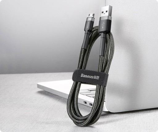 КАБЕЛЬ BASEUS STRONG FAST USB — MICRO USB КАБЕЛЬ С ДВУХСТОРОННЕЙ ОПЛЕТКОЙ 1,5 А, 2 М