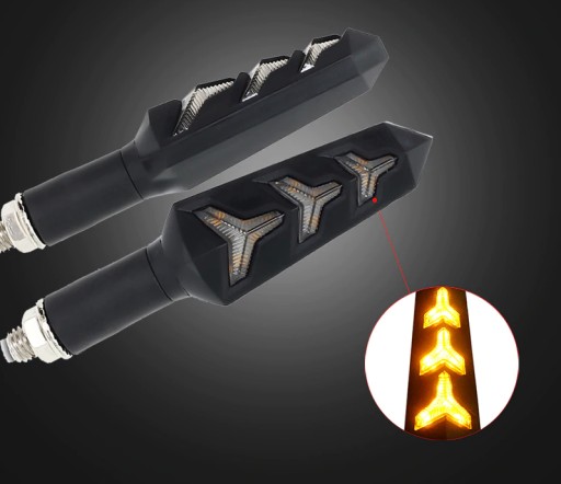 ПОВОРОТНИКИ 12x LED ДИНАМИЧЕСКИЕ ПЛАВАЮЩИЕ 4шт.
