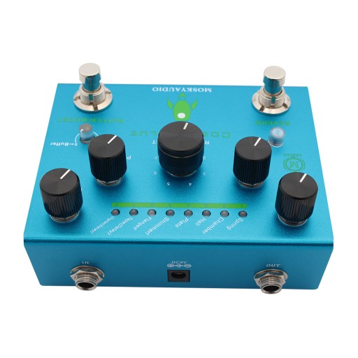 MOSKYAudio Педаль эффектов для гитары, цифровой ревербератор
