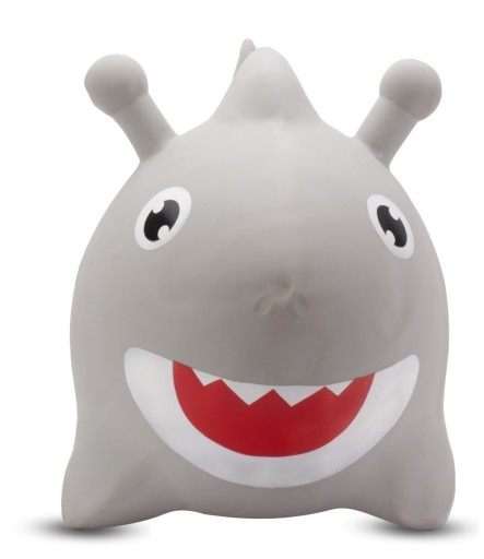 Джемпер резиновый детский SHARK BABY SHARK 62 см, серый, для прыжков с насосом
