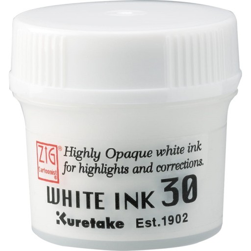 Tusz do Kaligrafii WHITE INK 30gCartoonist