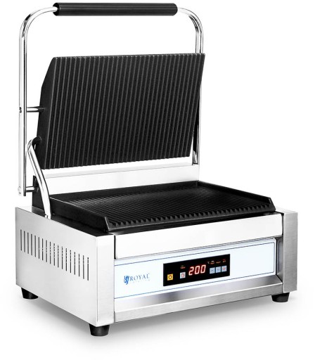 Grill kontaktowy - 2200 W ROYAL CATERING 10012043