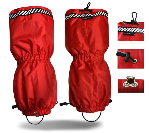PRZECIWDESZCZOWE STUPTUTY gaiters ODBLASK r. S