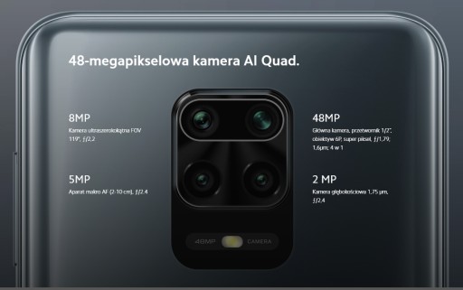 Xiaomi Redmi Note 9S 4/64 ГБ ИНТЕРЗВЕЗДНЫЙ СЕРЫЙ