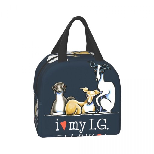 Портативная сумка для обеда Italian Greyhound Lover