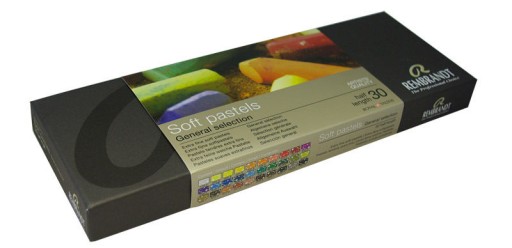 Talens Rembrandt Pastel Soft 1/2 сухая 30 цв.