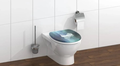 SCHÜTTE FALLEN LEAF сиденье для унитаза с плавным закрыванием