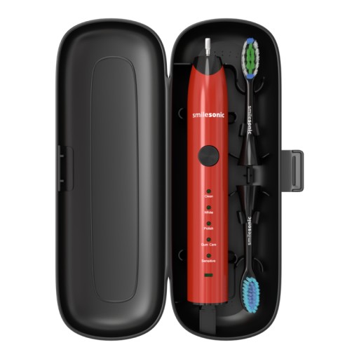 Звуковая зубная щетка SMILESONIC EX RED RED