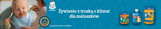 GERBER deserek krem z jabłek i jagód 125g