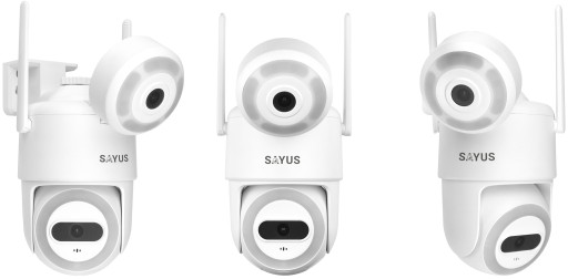 Внешняя внешняя камера IP WiFi ICSEE Zoom Две объективы Ultra HD 3MPX