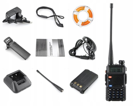 Радиосканер Baofeng UV-5R HT 8W для экстренной помощи полиции