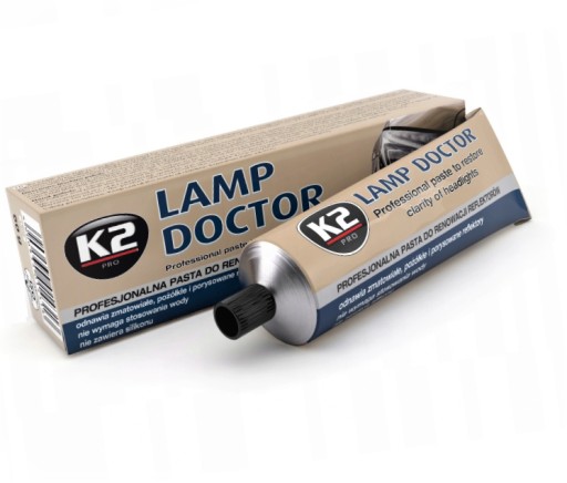 Паста для полировки фар K2 Lamp Doctor