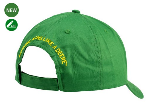 Бейсбольная кепка John Deere зеленая MC13080000YW