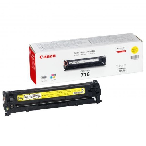 Тонер Canon 716 ЖЕЛТЫЙ для LBP5050 MF8030C/8040C