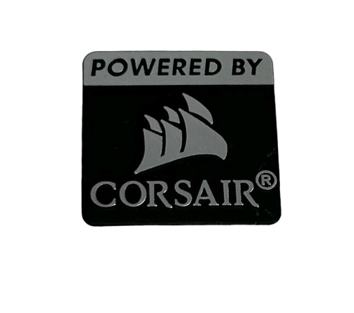 Наклейка Corsair 2,5 х 2,5 см.