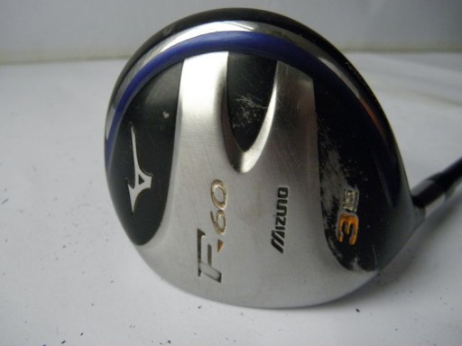 Деревянная клюшка для гольфа MIZUNO F-60 № 3, 15 градусов влево.