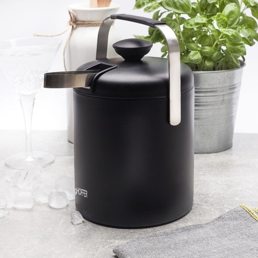 Контейнер для льда ICE BUCKET Lugo + щипцы