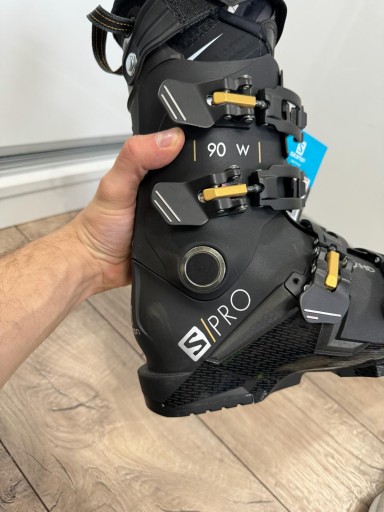 ГОРНОЛЫЖНЫЕ БОТИНКИ SALOMON S PRO 90 Вт НОВЫЕ 23–23,5 СМ 36–37