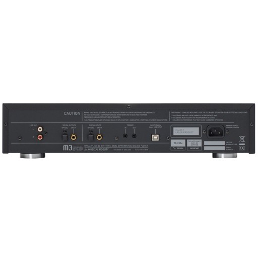 MUSICAL FIDELITY M3sCD CD-ПЛЕЕР ЦАП USB ЧЕРНЫЙ - ПОСЛЕДНЯЯ ЧАСТЬ
