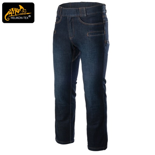 Spodnie Bojówki Taktyczne Jeans HELIKON GREYMAN Denim Dark Blue L Long