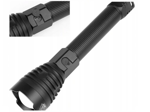 Xlight XHP90 USB-фонарик с зумом + 2 аккумулятора по 5000 мАч
