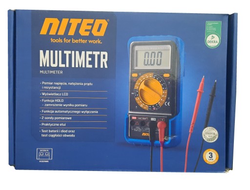 Ручной мультиметр Niteo MLTM0014-22