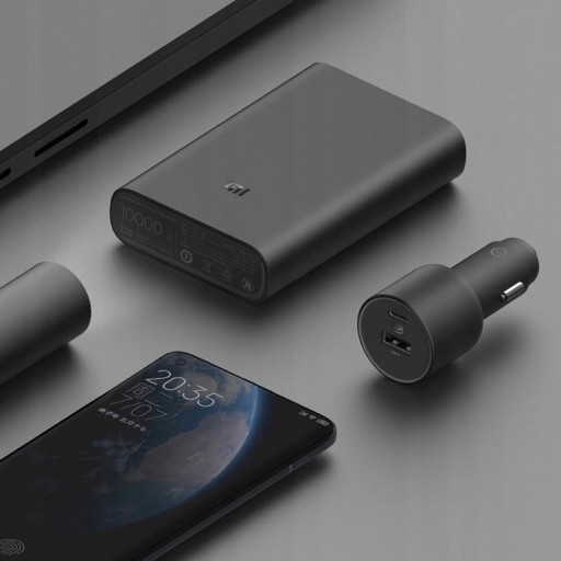 Быстрое автомобильное зарядное устройство Xiaomi 100 Вт 1A1C