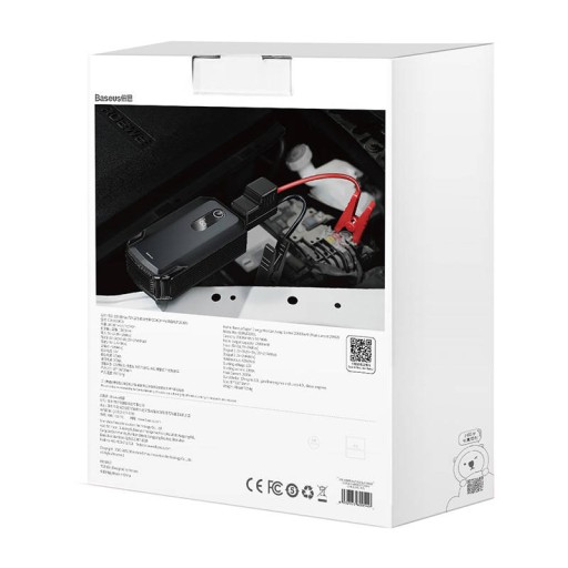BASEUS JUMP STARTER POWERBANK STARTER Car Jump 20000 мАч 2000 А