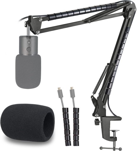 YOUSHARES Razer Seiren X Boom Arm z filtrem pop NB35S5