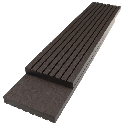 Listwa maskująca do deski tarasowej BERGDECK S140 Heban 2200x71x11mm