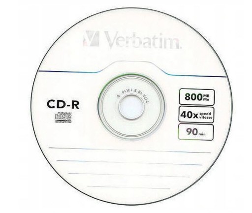 Verbatim CD-R, 43428, DataLife, упаковка из 10 шт., 800 МБ, Ex