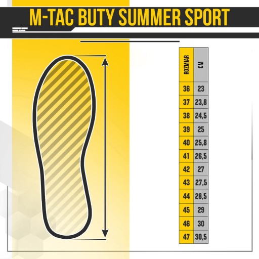Sneakersy M-Tac Buty Trekkingowe Summer Sport Coyote 42