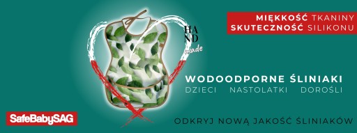 długi ŚLINIAK wodoodporny ODCHYLANA KIESZEŃ blw