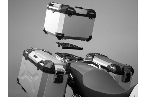 Задний корпус Sw-Motech Trax Adv Silver 38L
