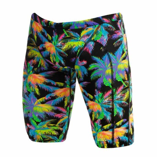 Kąpielówki treningowe pływackie Funky Trunks Paradise Please Jammer 164