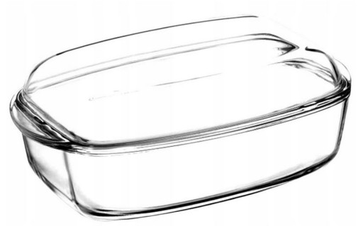 Прямоугольная термостойкая тарелка PYREX на 7 л.