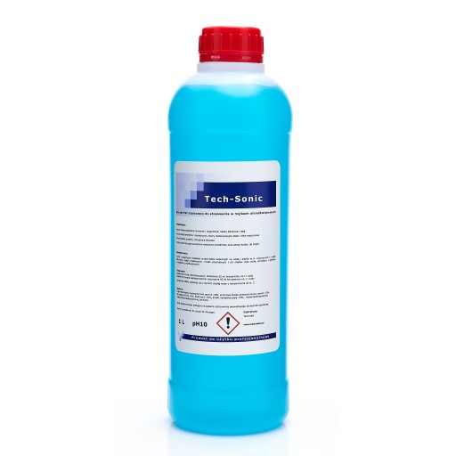 KONCENTRAT PŁYN DO MYJKI WANNY ULTRADŹWIĘKOWEJ TECH SONIC 1L NIEBIESKI