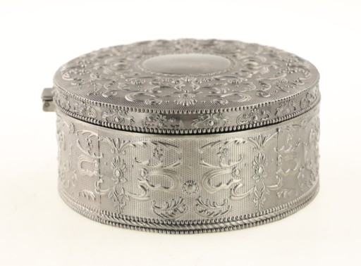 SZKATUŁKA puzderko plater Vintage